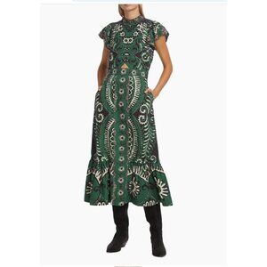 Sea Charlough Geometric Cut-Out Maxi Dress Size 4